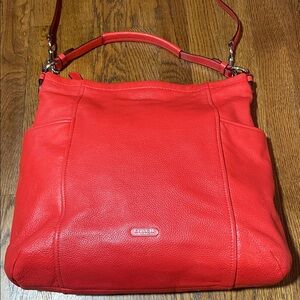 Coach Park Hobo pebbled leather 31323